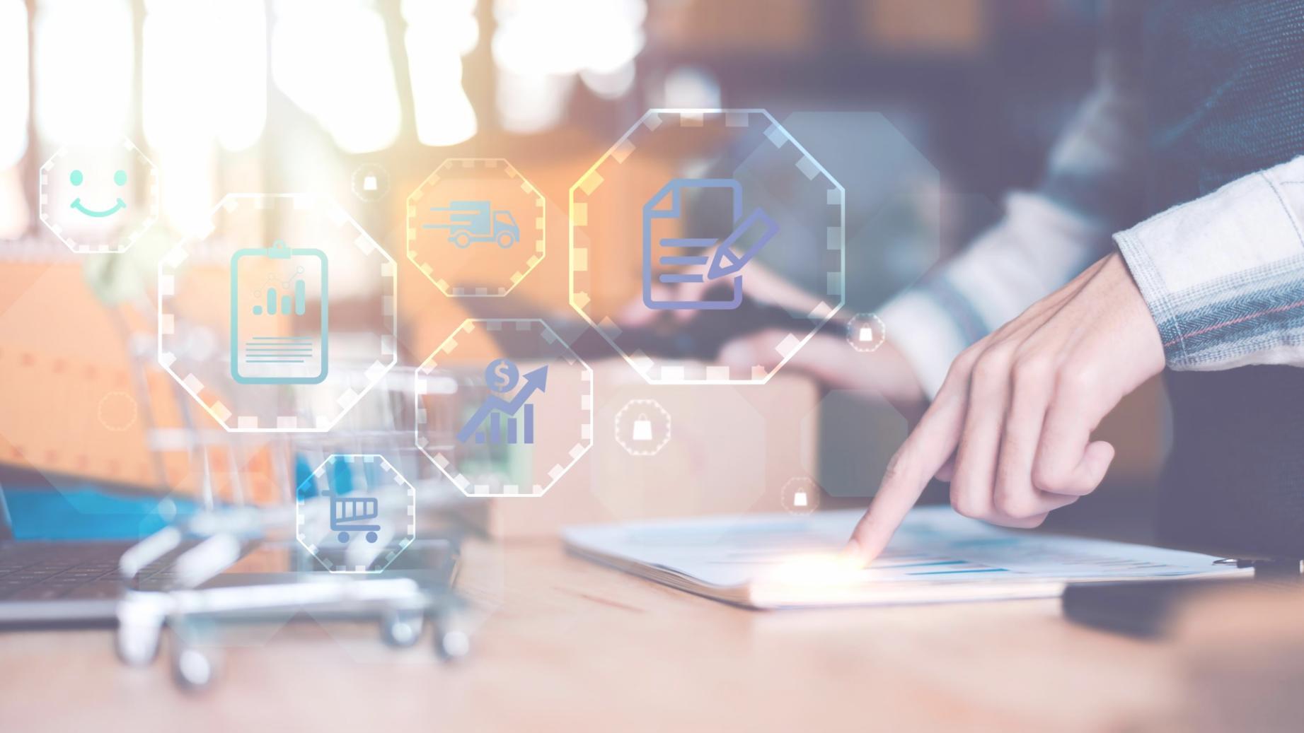 Professional workshop environment with attendees discussing search optimization strategies